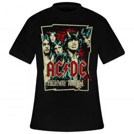 T-Shirt Homme AC/DC - Highway To Hell Sketch