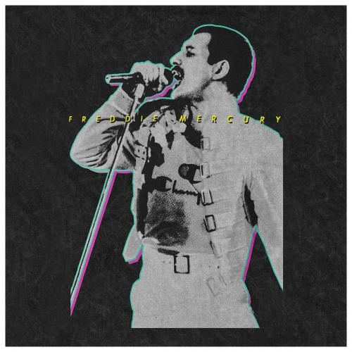 Tee shirt freddie online mercury homme