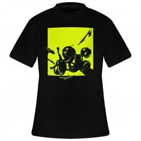 T-Shirt Homme METALLICA - 72 Burnt Drums