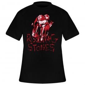 T-Shirt Homme THE ROLLING STONES - Cracked Glass Tongue