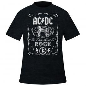 T-Shirt Homme AC/DC - Cannon Swing Washed