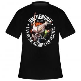 T-Shirt Homme JIMI HENDRIX - Atlanta 70