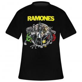 T-Shirt Homme RAMONES - Cartoon Band