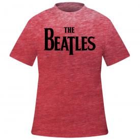 T-Shirt Homme THE BEATLES - Logo Burn Out