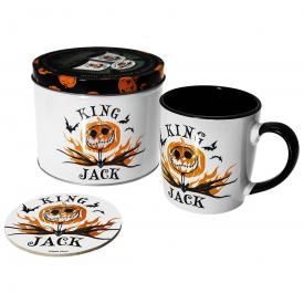 Set Boîte, Tasse et Sous-Bock MISTER JACK - King Jack