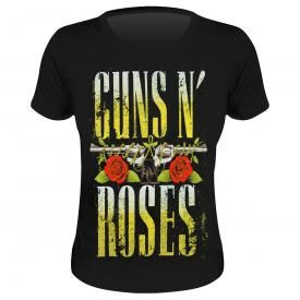 Tee Shirt Femme GUNS N' ROSES - Big Guns