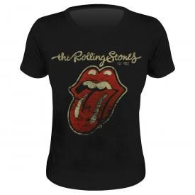 Tee Shirt Femme THE ROLLING STONES - Plastered Tongue