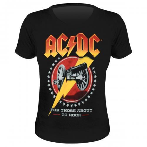 Tee Shirt Femme AC/DC - For Those About ...