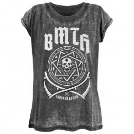 Tee Shirt Femme BRING ME THE HORIZON - Crooked Young Burnout