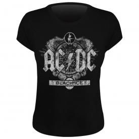 Tee Shirt Femme AC/DC - Black Ice Classic