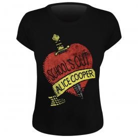 Tee Shirt Femme ALICE COOPER - School's Out