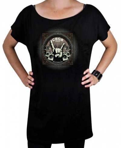 Tee Shirt Manches Longues Femme HYRAW - Skeleton - Rock A Gogo