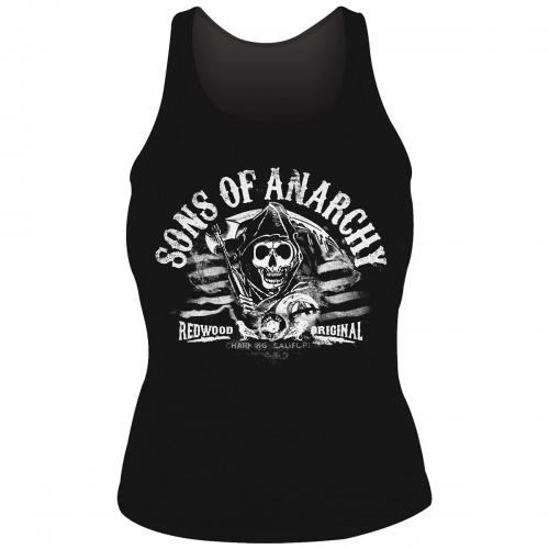 Femme Sons of Anarchy T-Shirt Faucheuse