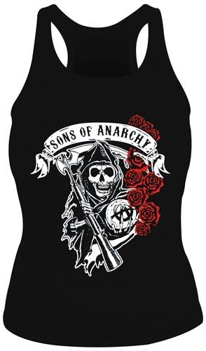 Femme Sons of Anarchy T-Shirt Faucheuse