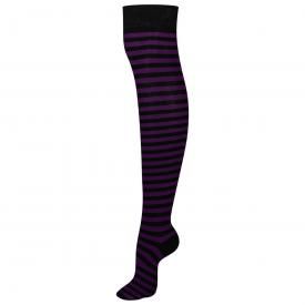 Chaussettes Longues MACAHEL - Purple Thin Stripes