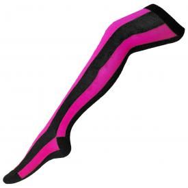 Chaussettes Longues ROCK DADDY - Line Noir et Rose