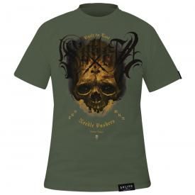 T-Shirt Homme SULLEN - Olive Skull