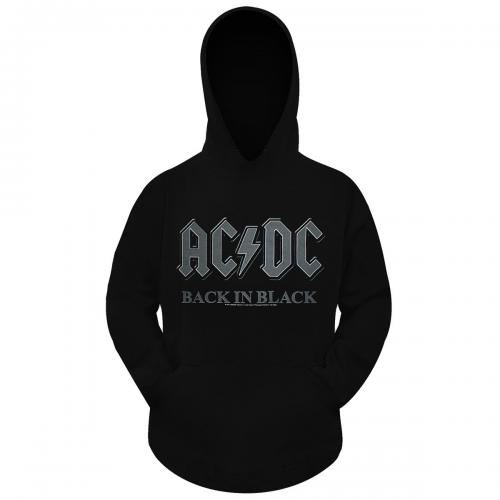 Regular/Coupe Standard AC/DC Rock Race Femme Sweat-Shirt à Capuche Noir 