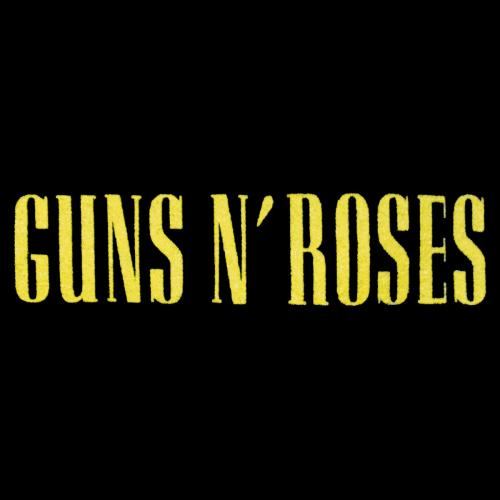 Guns n/'Roses-Logo Classique Homme X-Large zippé à capuche-Noir