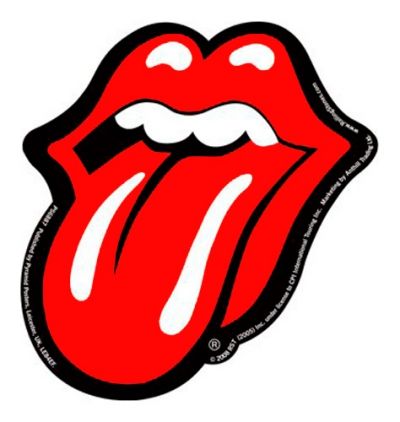 Sticker THE ROLLING STONES - Tongue - Rock A Gogo