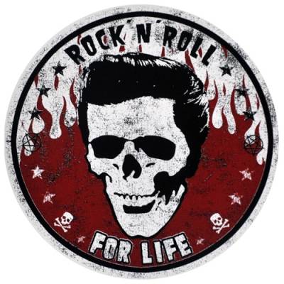 Sticker DIVERS - Rock 'N' Roll For Life - Rock A Gogo