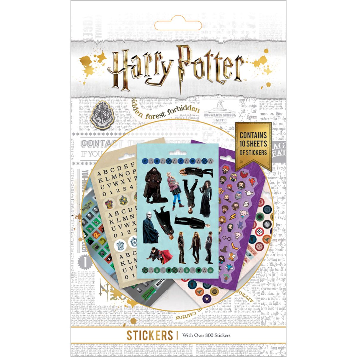 Carnet De Stickers Harry Potter Classic