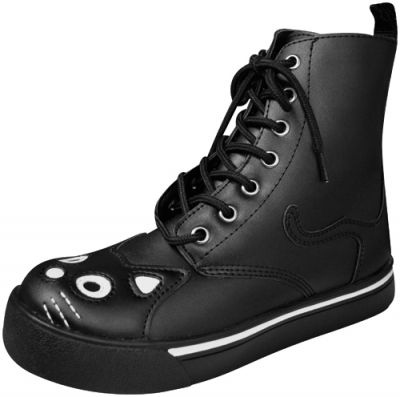 Chaussures Tuk Kitty Combat Boot Rock A Gogo