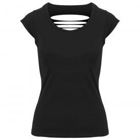 Top Femme BUILD YOUR BRAND - Back Cut Tee