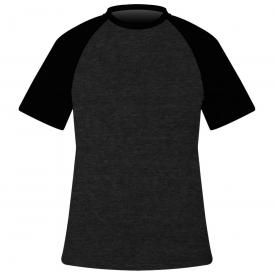 T-Shirt Homme URBAN CLASSICS - Raglan Gris Noir