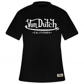 T-Shirt Homme VON DUTCH - Logo Blanc