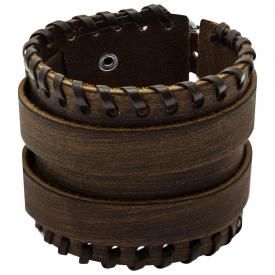 Bracelet de Force CUIR - Vintage Marron